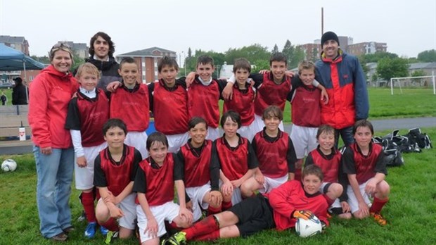 Une bonne progression pour le U-12 masculin AA du Mondial