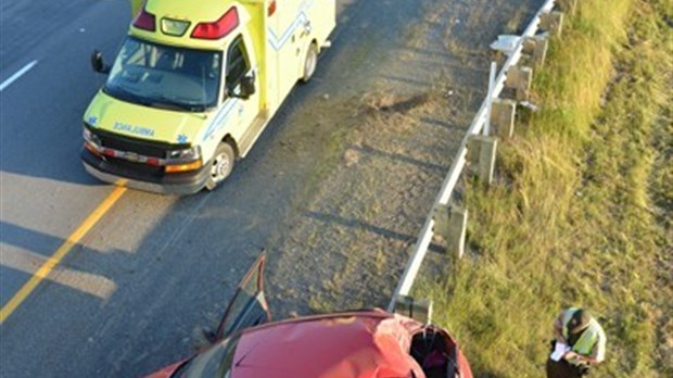 Deux blessées sur la 20