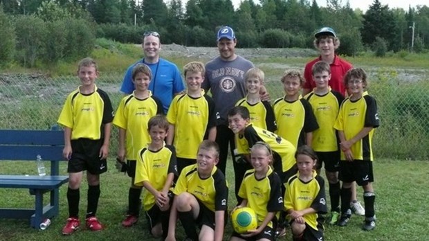 Saint-Pascal, grand champion du tournoi de soccer de Pohénégamook