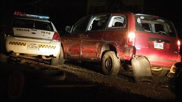 Poursuite policière de Saint-Simon à L'Isle-Verte