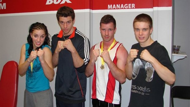 Anthony, Mélody et Sébastien s'imposent dans le ring