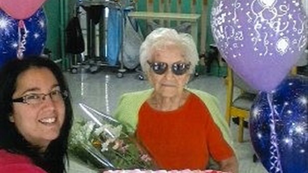 Éva Rioux a hâte de célébrer ses 105 ans