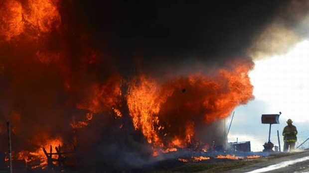 Incendie à Saint-Épiphane