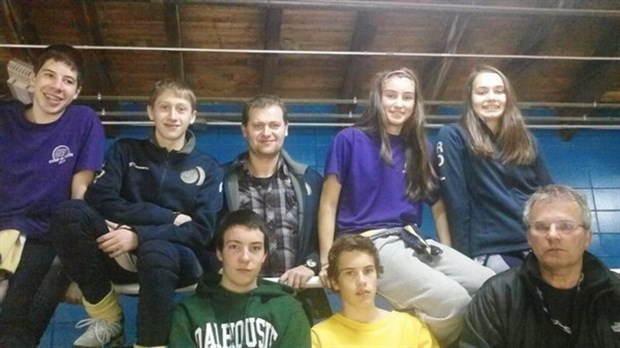Nos patineurs à Saguenay