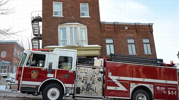 Alarme incendie au 456 Lafontaine