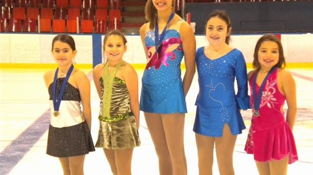 De belles performances par nos patineuses