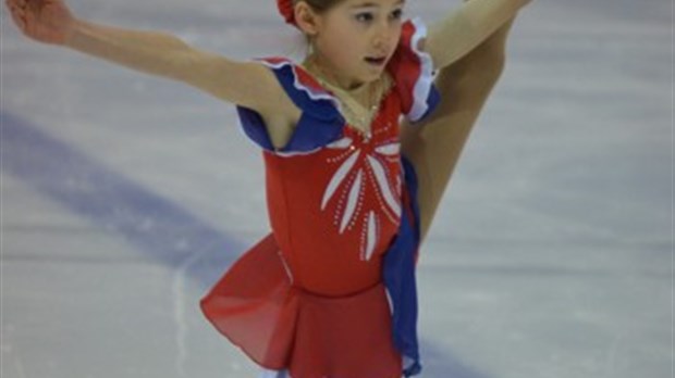 Une patineuse des Perce-Neige du Témiscouata s'illustre à Rivière-du-Loup