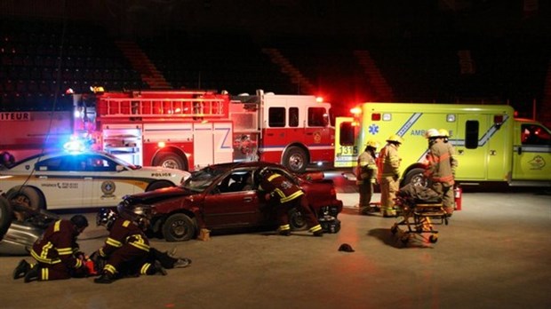 I.M.P.A.C.T. : 1000 élèves assistent à une simulation d'accident