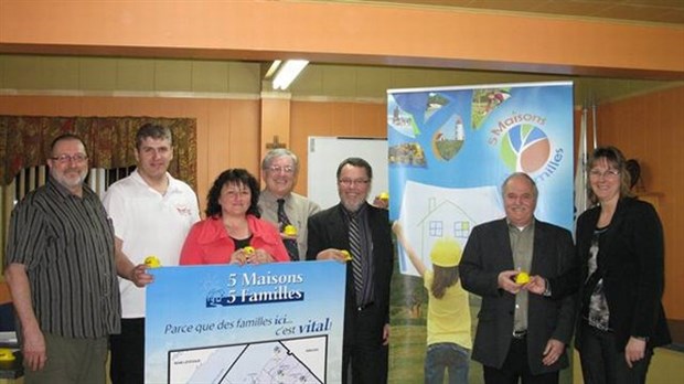 Nouveau C.A. pour la Corporation 5 Maisons–5 Familles