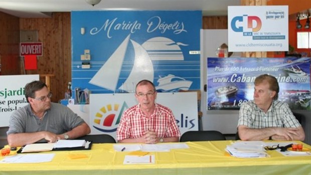 Remplacement des quais de la marina de Dégelis