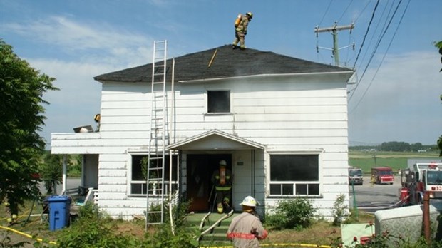 Incendie à Saint-Alexandre