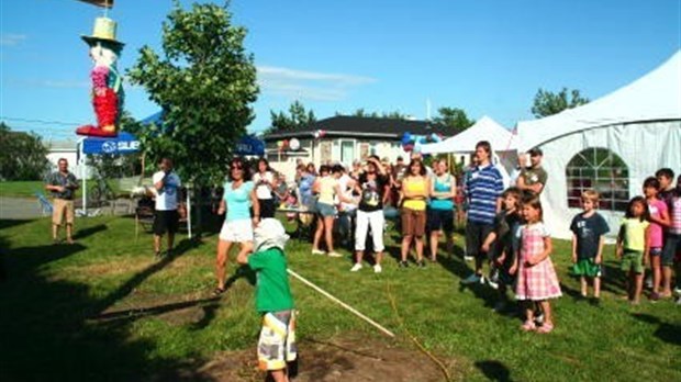 Les activités de la fête des voisins à Rivière-du-Loup