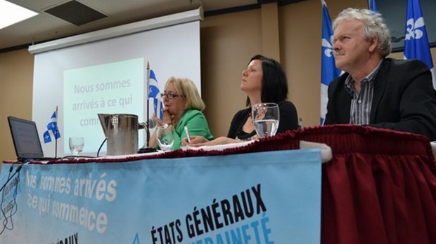 Les États généraux sur la souveraineté s'arrêtent à Rivière-du-Loup