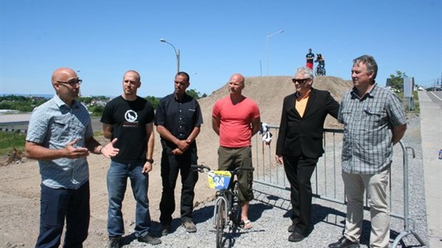 Rivière-du-Loup inaugure sa piste de BMX
