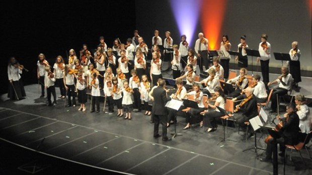 Une foule record pour le spectacle des Vivaldistes