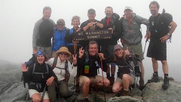 Le mont Washington, un défi de taille pour 11 personnes de la région