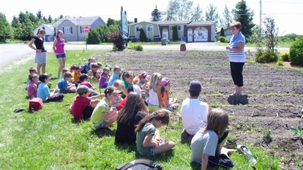 Un jardin collectif à Saint-Épiphane