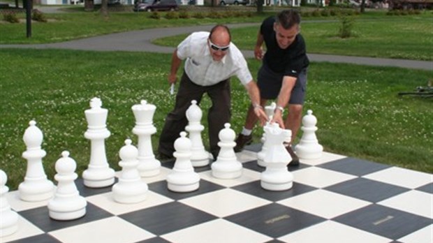 Un jeu d’échecs géant