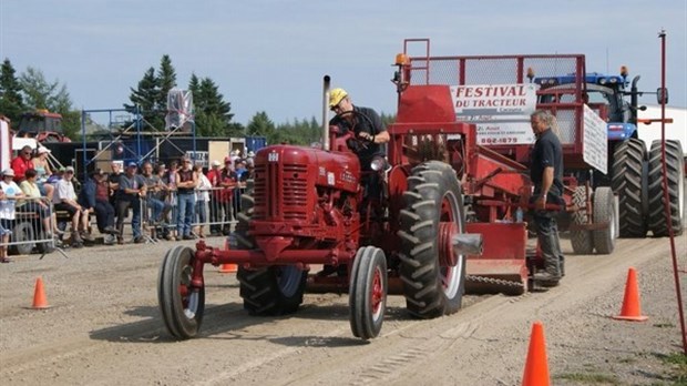 Festival du tracteur de Cacouna : Isaac s’est tenu tranquille