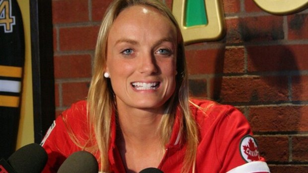 Marie-Pier de retour des Jeux olympiques
