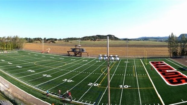 La Pocatière inaugure son terrain multisports extérieur