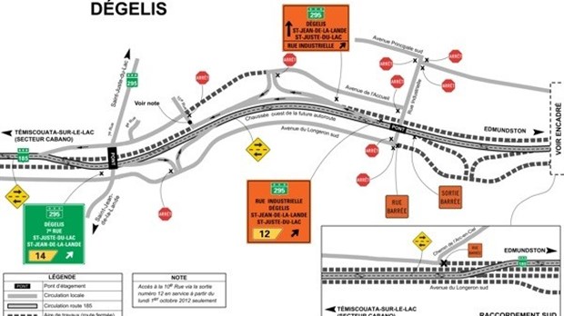 Modifications importantes à la circulation à Dégelis