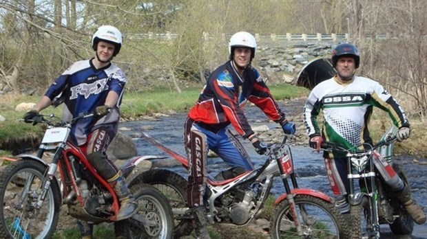Compétition de trial à Notre-Dame-du-Portage
