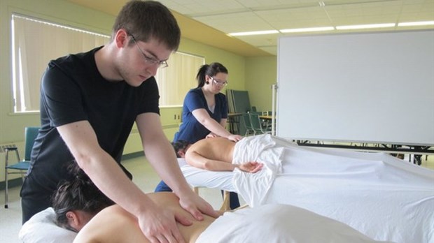 Début du programme en massage suédois au Cégep