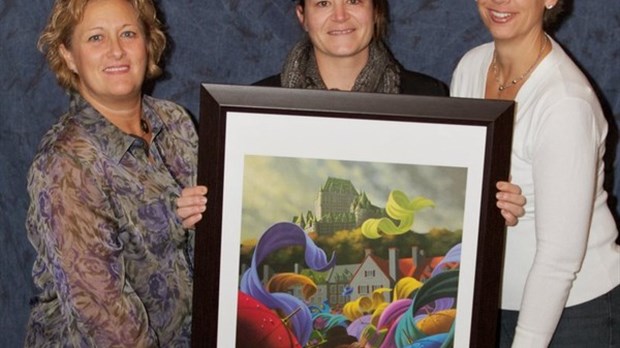 Distinction pour l'enseignante Rachel Berthiaume