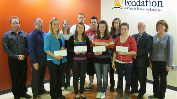 La Fondation du Cégep remet 9 bourses