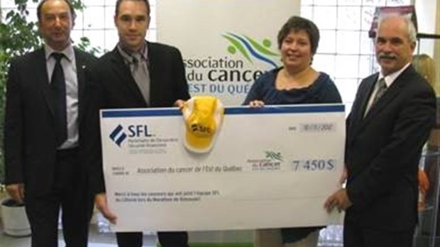 Le Centre financier SFL Du Littoral remet un généreux don à l'ACEQ