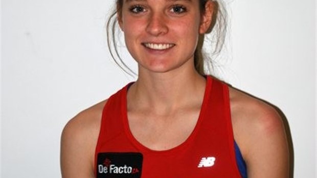 Béatrice Ouellet au Championnat canadien de cross-country