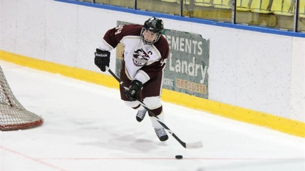 Mathieu Samuel et Miguel Picard au tournoi Midget Espoir à La Baie