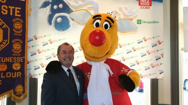 Nez rouge se met au volant!