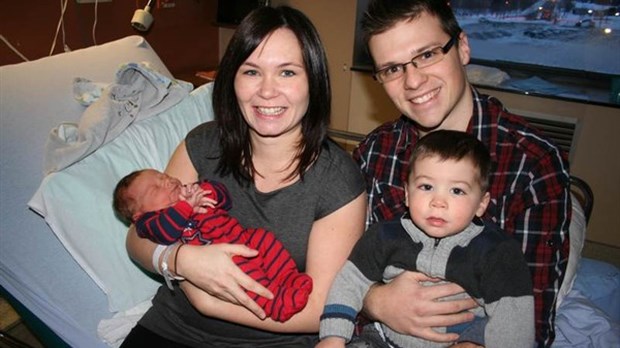 Damien, 1er bébé de l'année au CHRGP