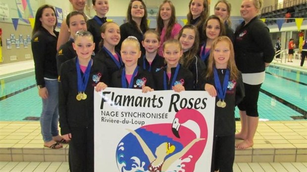 Les Flamants roses aux Jeux de l’Est du Québec