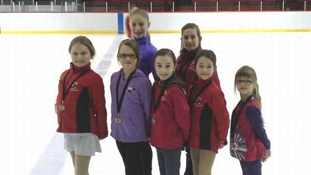Les patineuses des Étincelles de Trois-Pistoles se distinguent