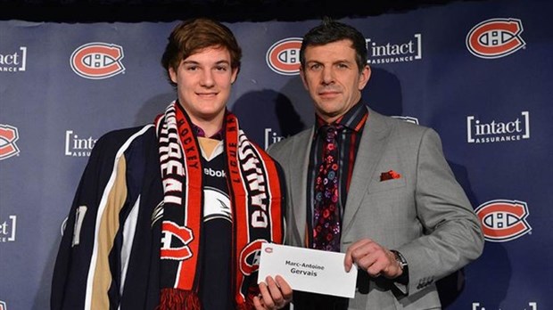 Marc-Antoine Gervais honoré par les Canadiens