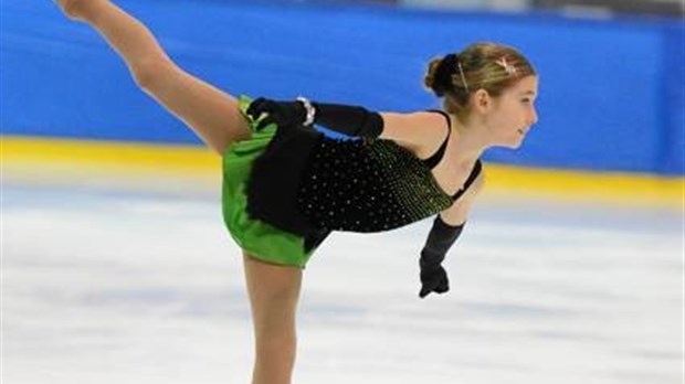 Nora Leblanc aux championnats provinciaux
