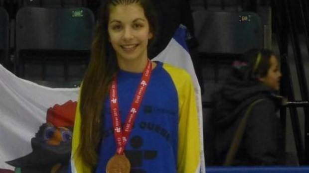 4e médaille pour Roxann Thériault