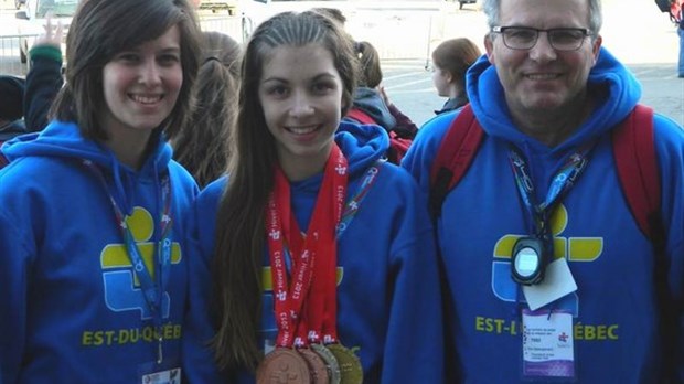 Roxann Thériault et les Loupiots brillent au Jeux du Québec