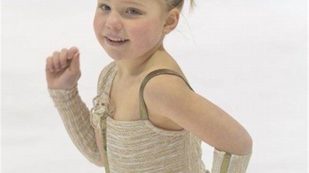 Andréanne Lévesque à un camp Jeunes Talents