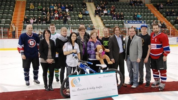 Andréanne Marquis marraine d’honneur de la 2e rencontre de hockey bénéfice