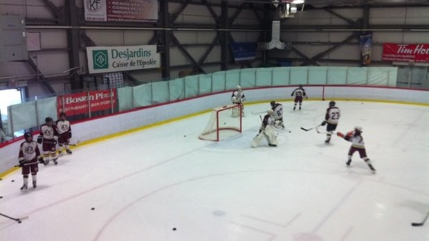 Le Promutuel Pee-Wee AA trébuche à son premier match