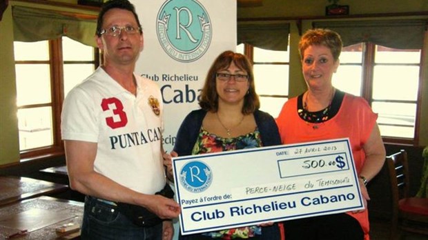 Le CPA Les Perce-Neige récompensé par le Club Richelieu de Cabano