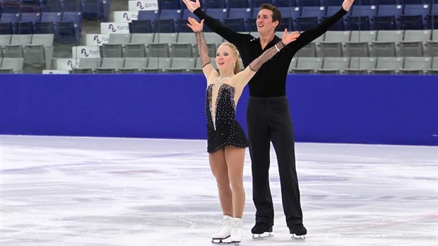 Charlie Bilodeau et Julianne Séguin sont champions québécois
