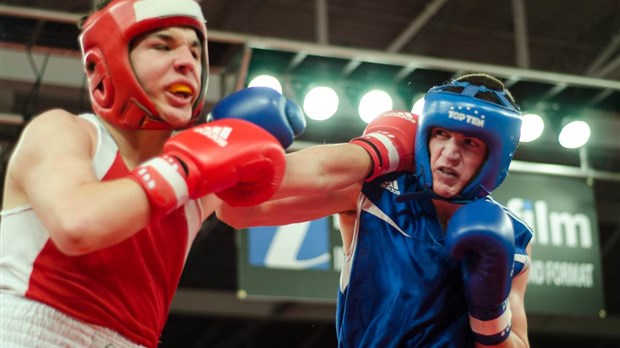 Trois frères Déry au Championnat canadien de boxe