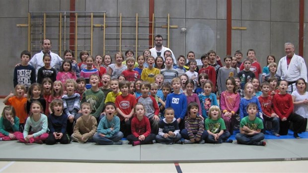 Du judo à l’école de Notre-Dame-du-Portage