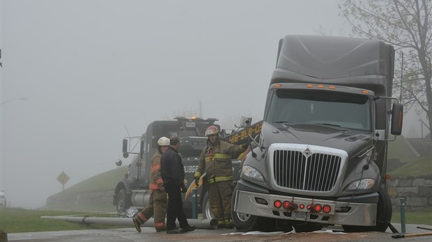 Accident à Rivière-du-Loup