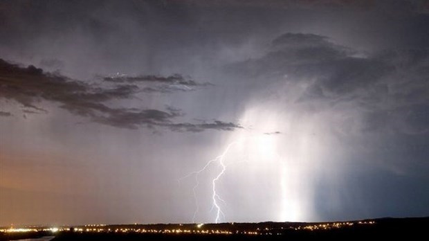 Quand le tonnerre gronde, rentrez!